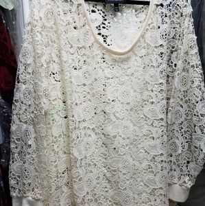 Crocheted Lace Top 26/28
